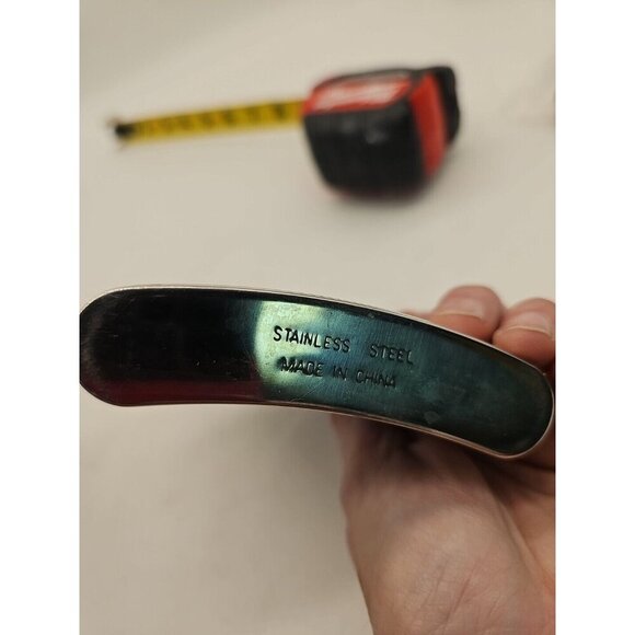 Canadian Club Reserve Flask Stainless Steel Hip Flask Flask Vintage - Picture 7 of 7